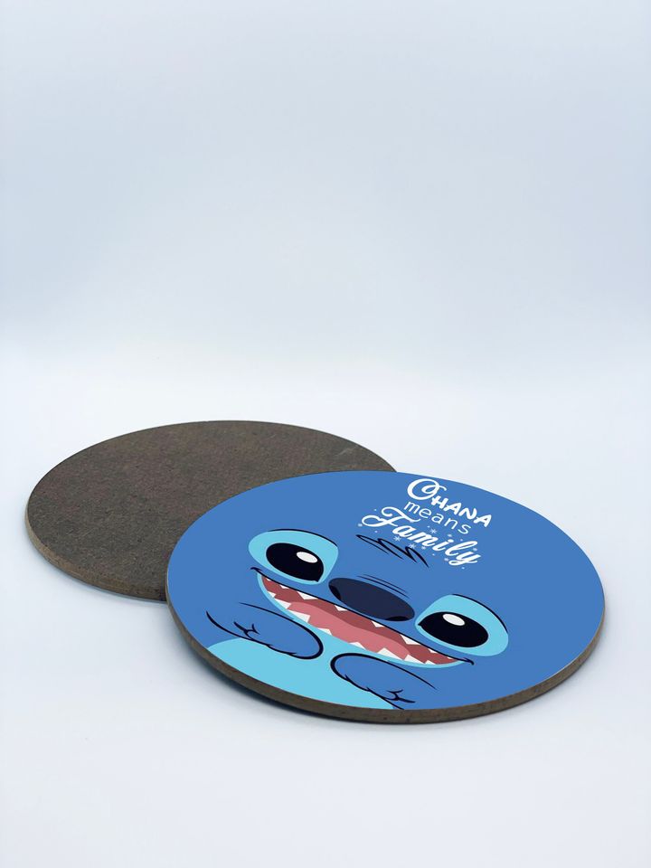 Disney Stitch, Ohana Means Family Coaster
