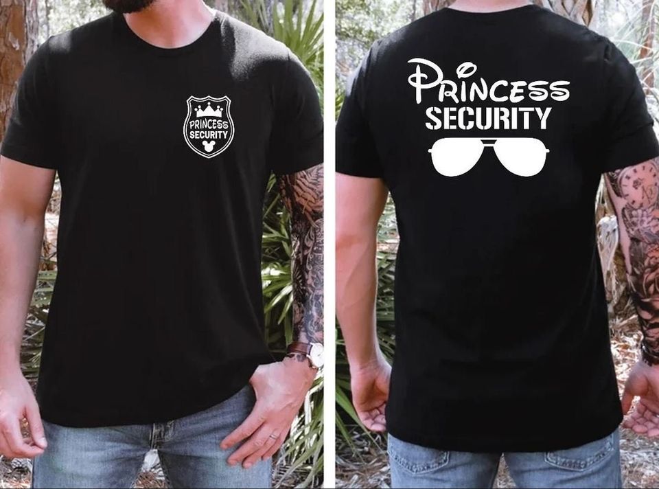 Princess Security Shirt, Mickey Security Shirt, Disney Dad's Essential Trip Tee