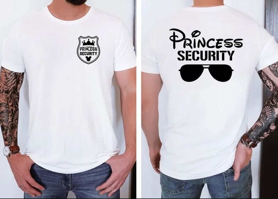 Princess Security Shirt, Mickey Security Shirt, Disney Dad's Essential Trip Tee