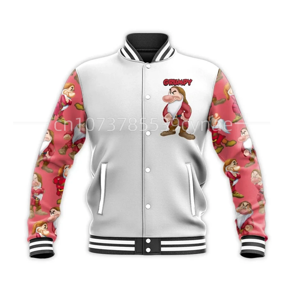 Disney Grumpy Baseball Jacket