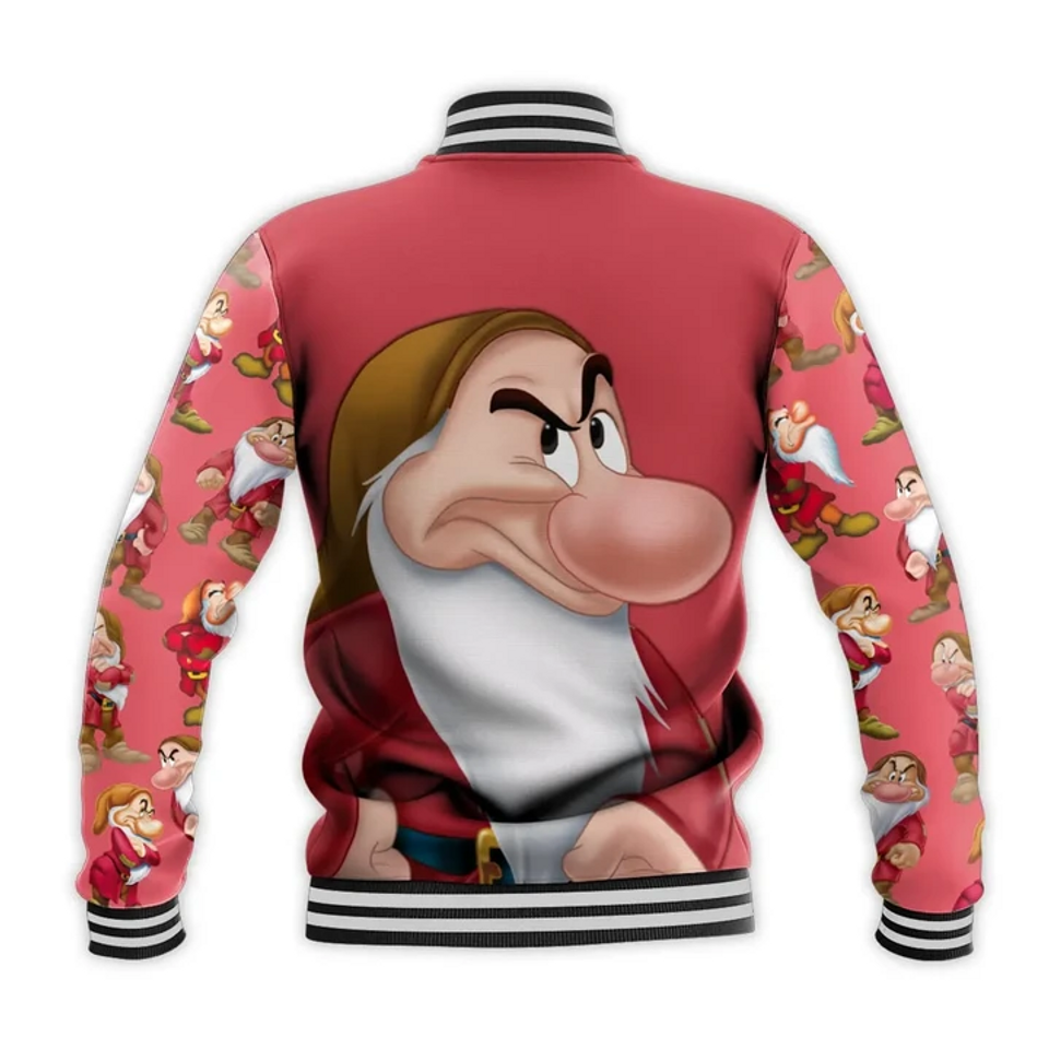 Disney Grumpy Baseball Jacket