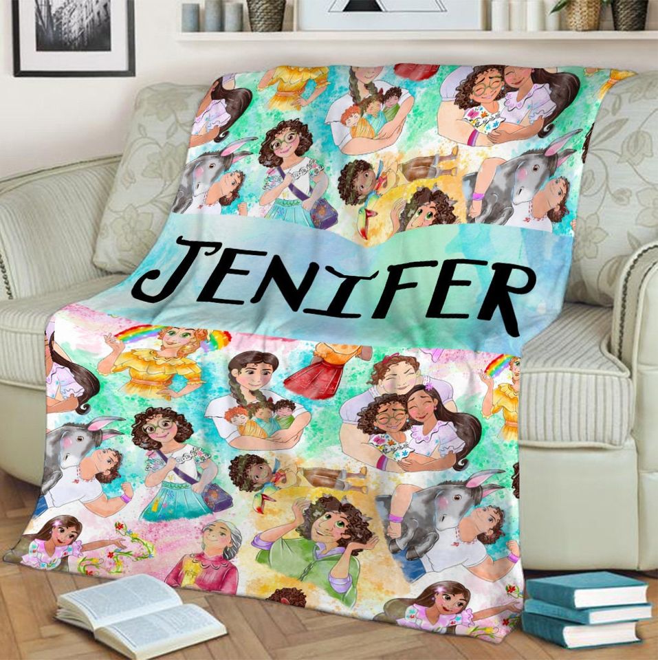 Personalized Disney Encanto Fleece Blanket