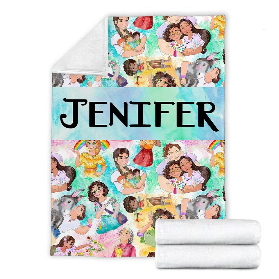 Personalized Disney Encanto Fleece Blanket
