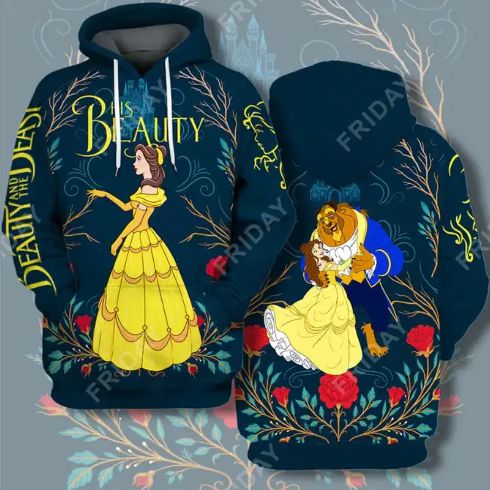 Disney Beauty and the Beast 3D Zip