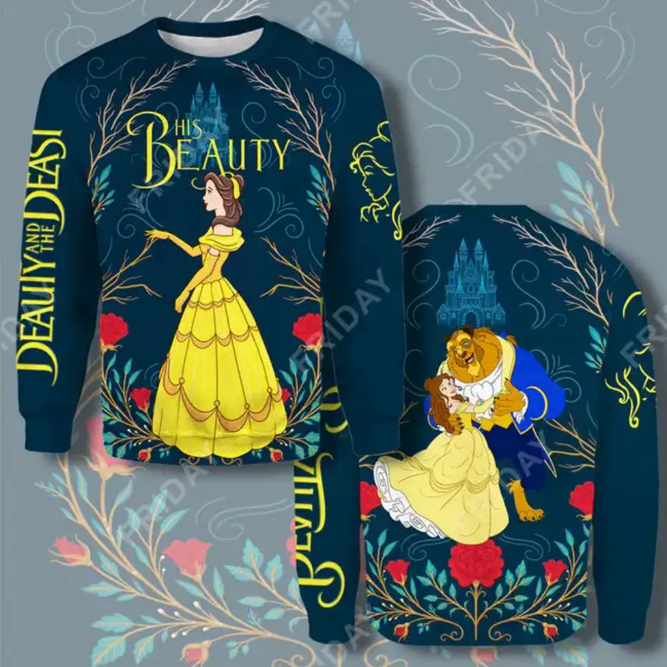 Disney Beauty and the Beast 3D Zip