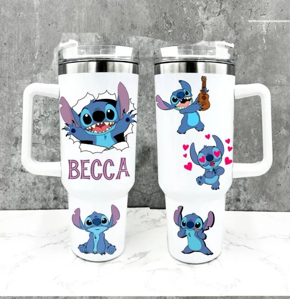 Disney Stitch 40oz Personalized Tumbler