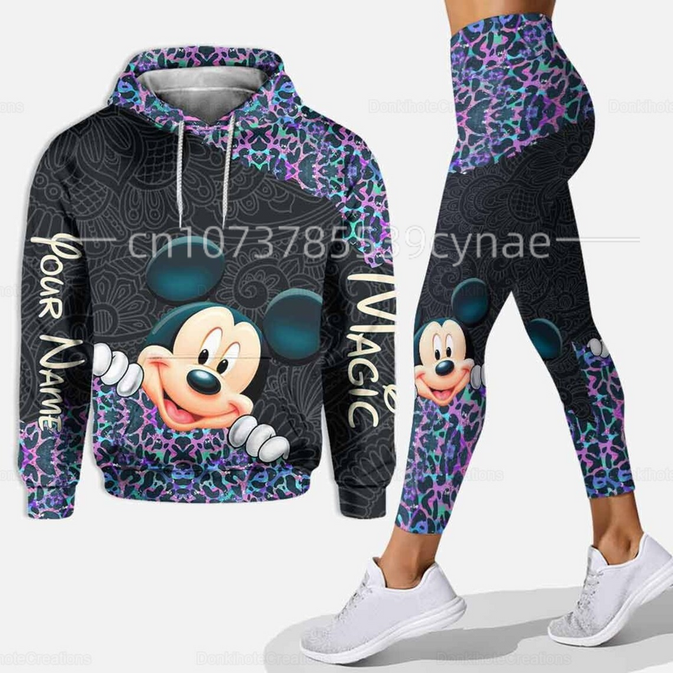 2023 New Disney Mickey  Hoodie Legging Sets