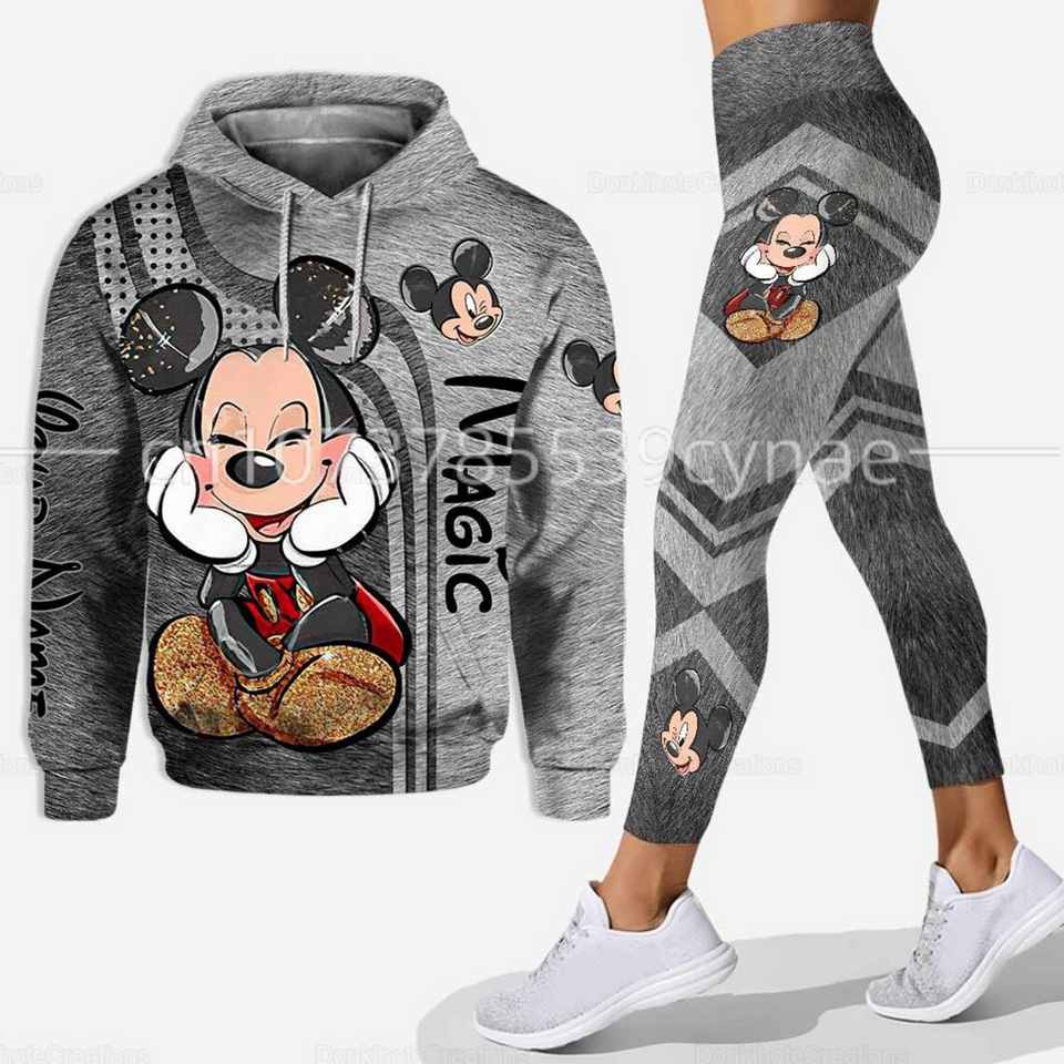 2023 New Disney Mickey  Hoodie Legging Sets