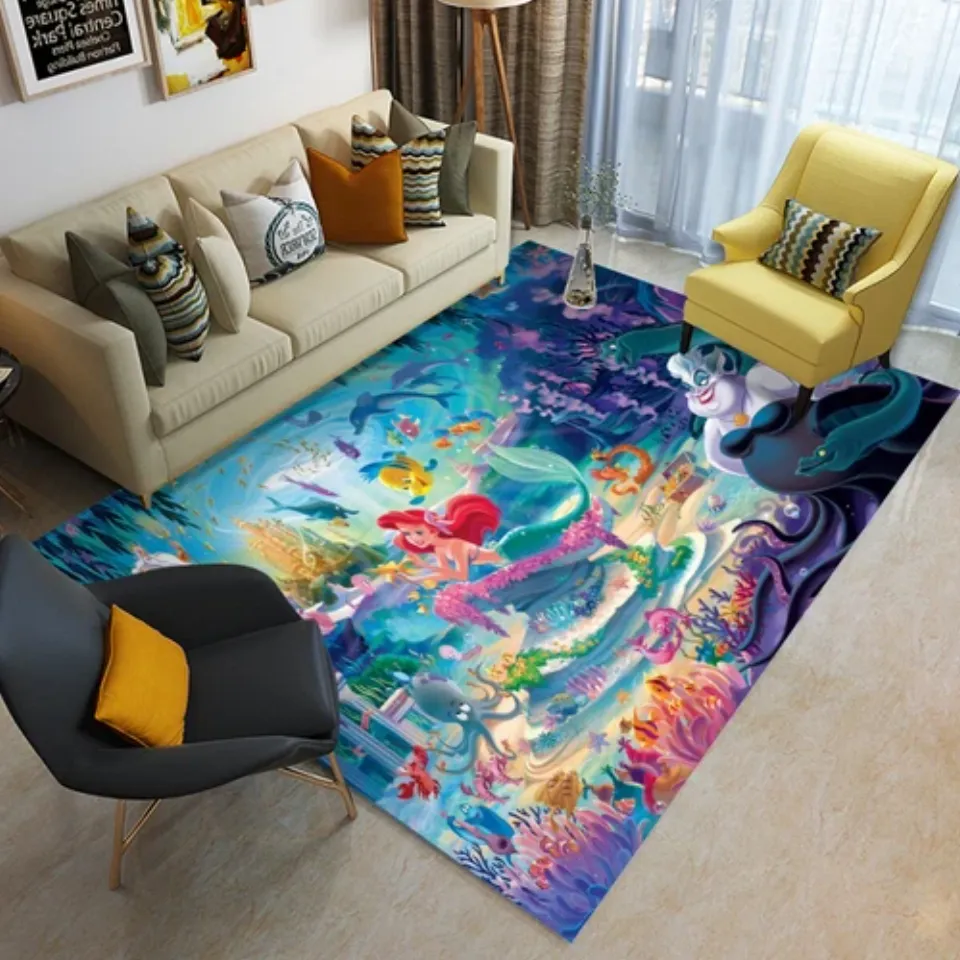 The Little Mermaid Disney Rug