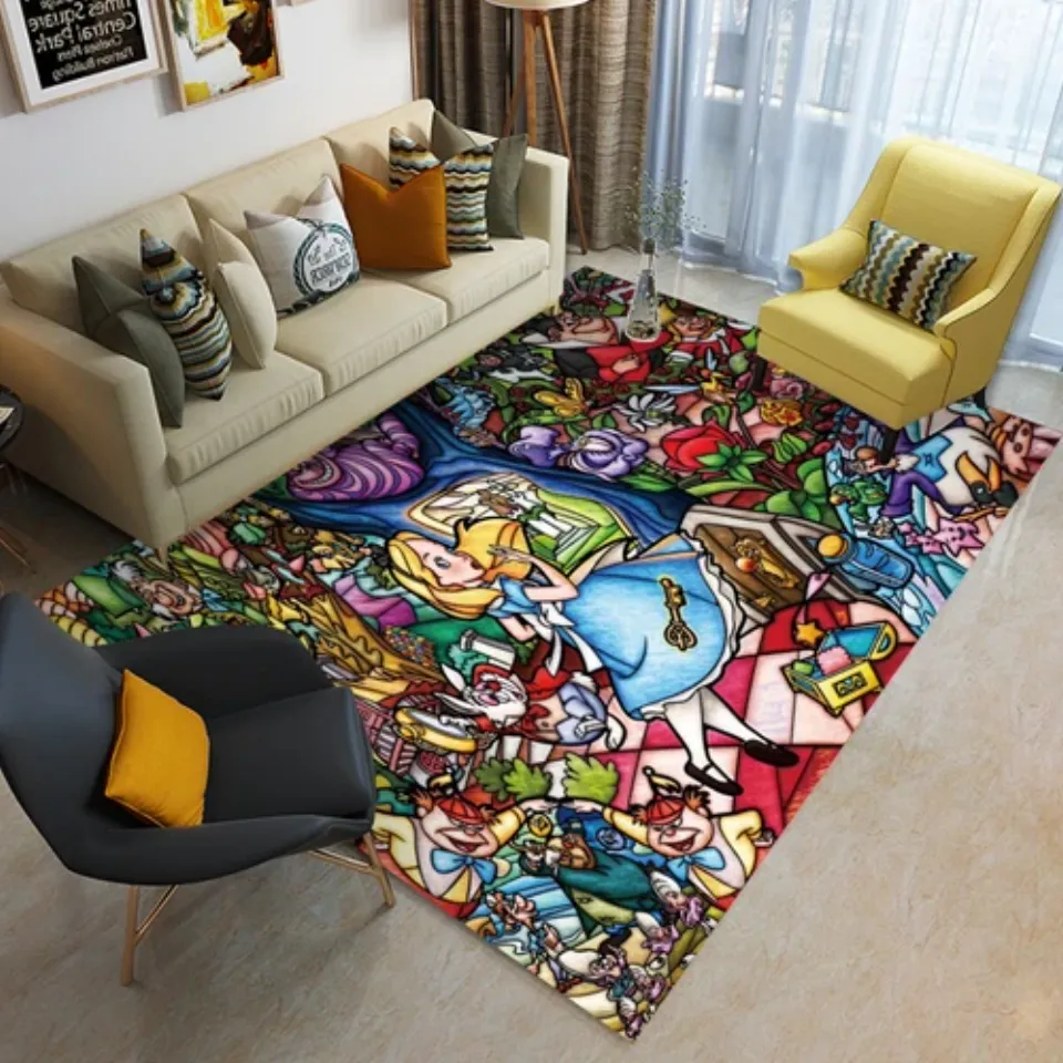 Alice In Wonderland Disney Rug