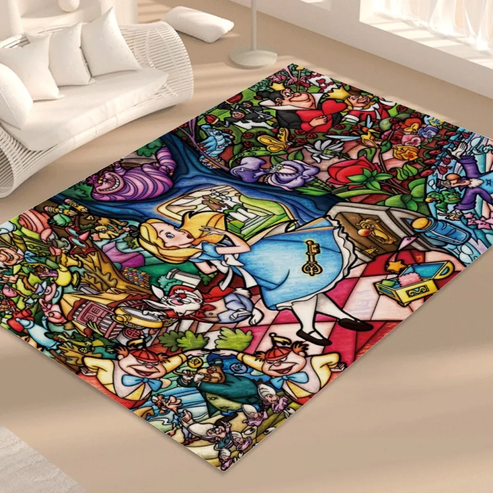 Alice In Wonderland Disney Rug