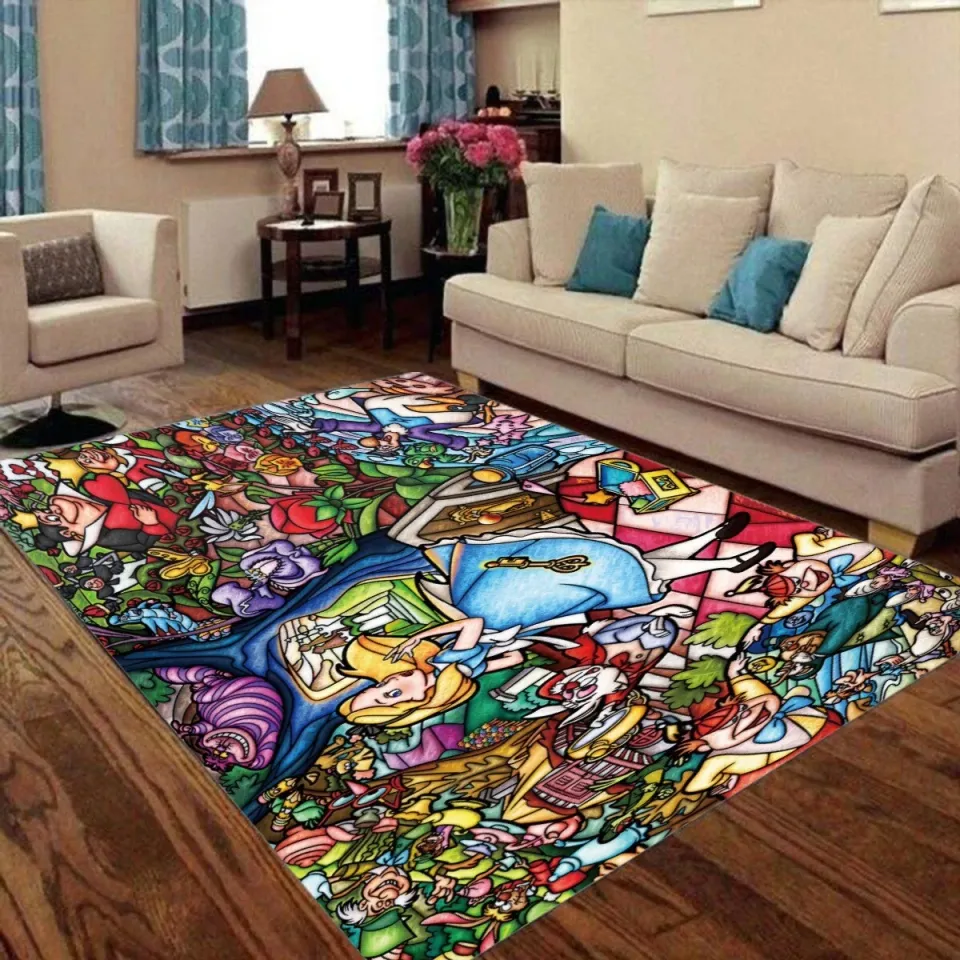 Alice In Wonderland Disney Rug