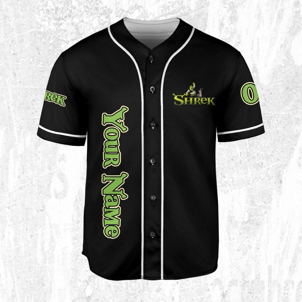 Personalize Shrek And Donkey Black, Disney Fiona Princess Gift