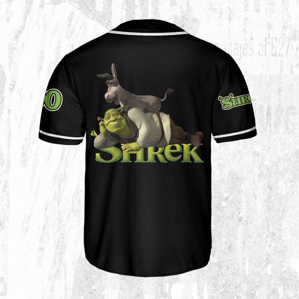 Personalize Shrek And Donkey Black, Disney Fiona Princess Gift
