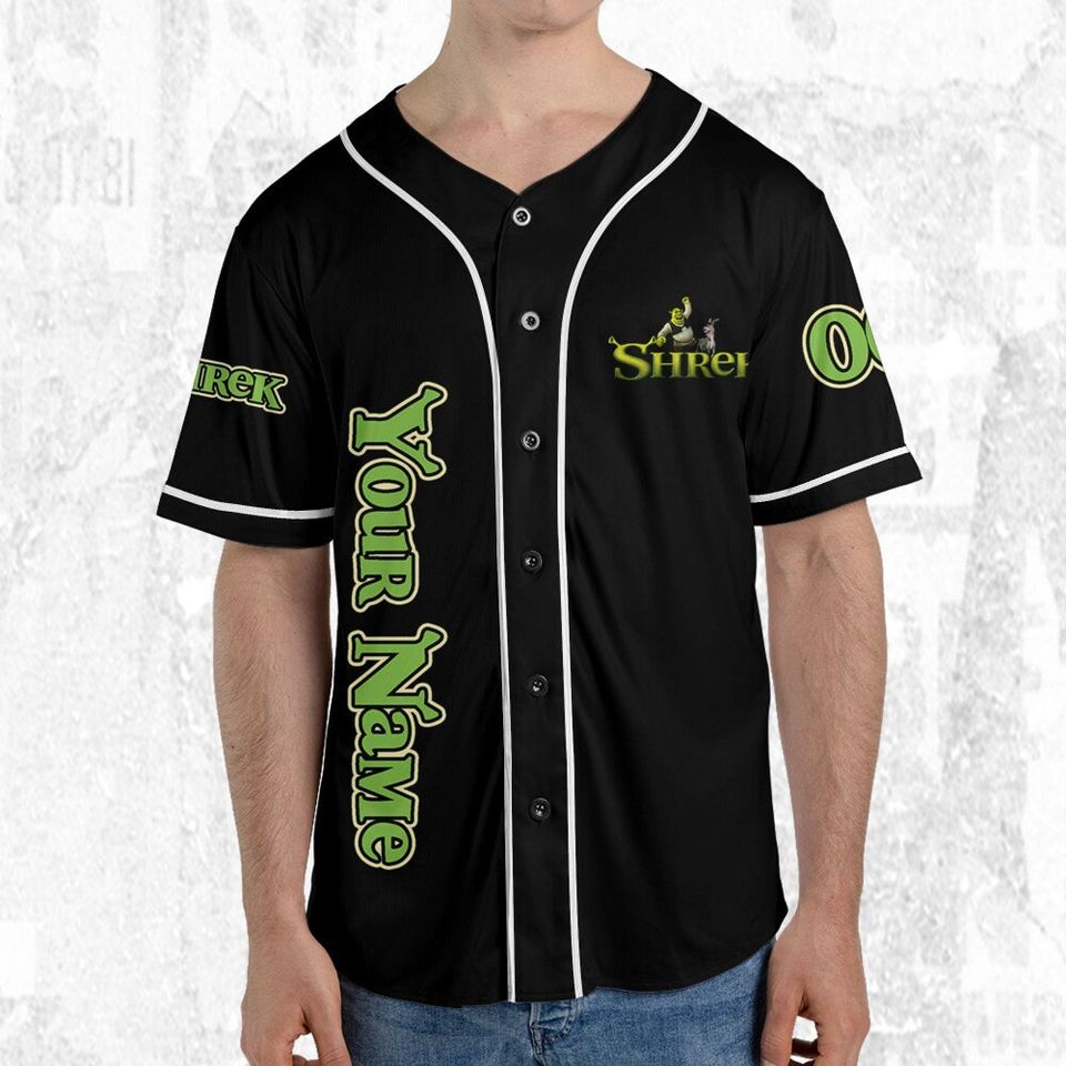 Personalize Shrek And Donkey Black, Disney Fiona Princess Gift