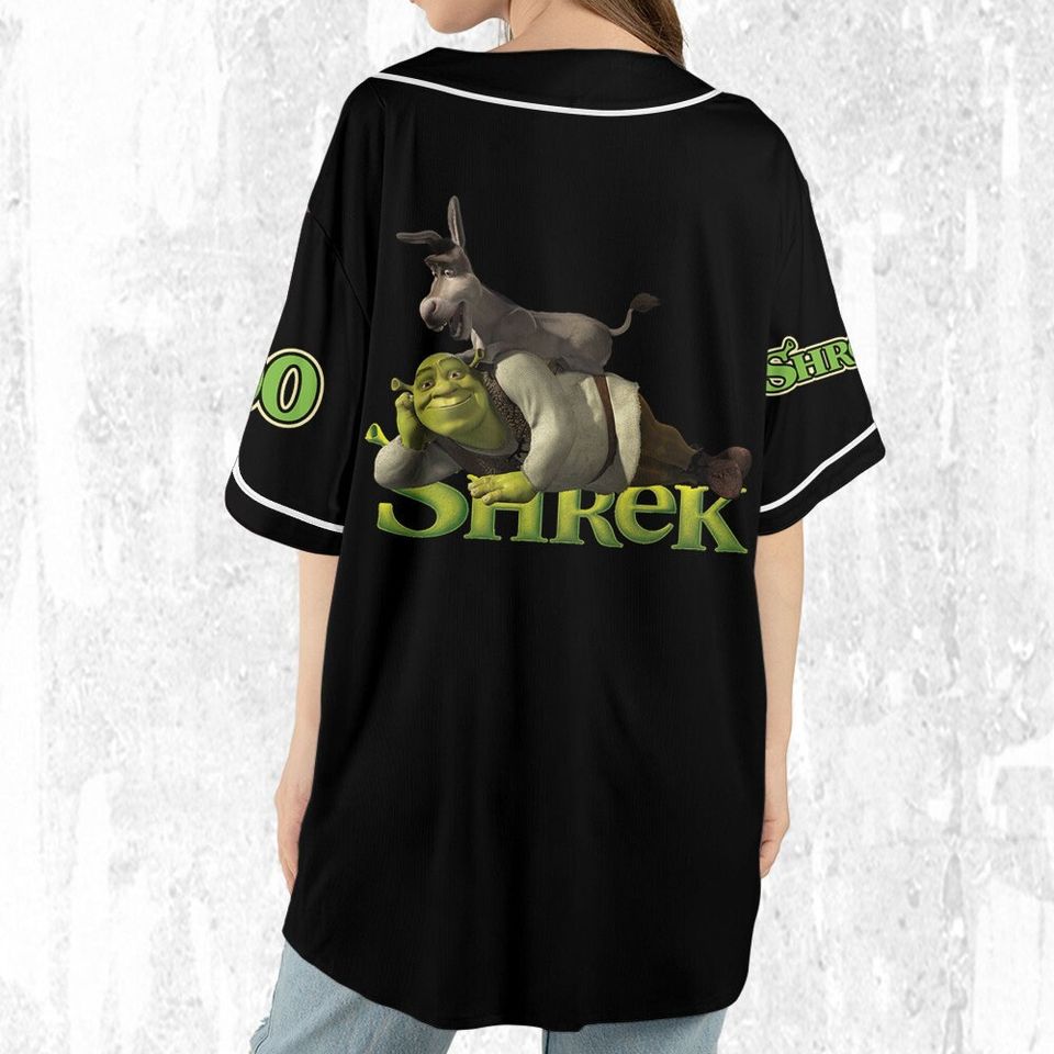 Personalize Shrek And Donkey Black, Disney Fiona Princess Gift