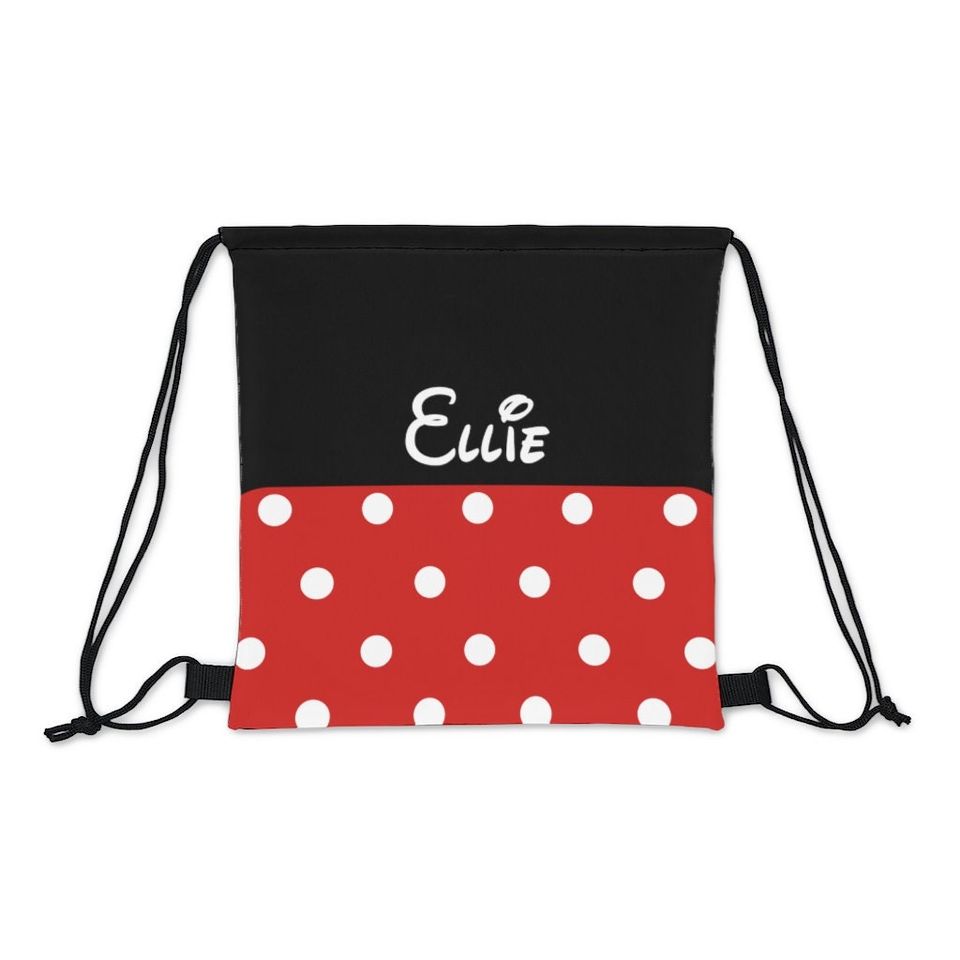 Minnie Mouse Drawstring Bag, Disney Accessory