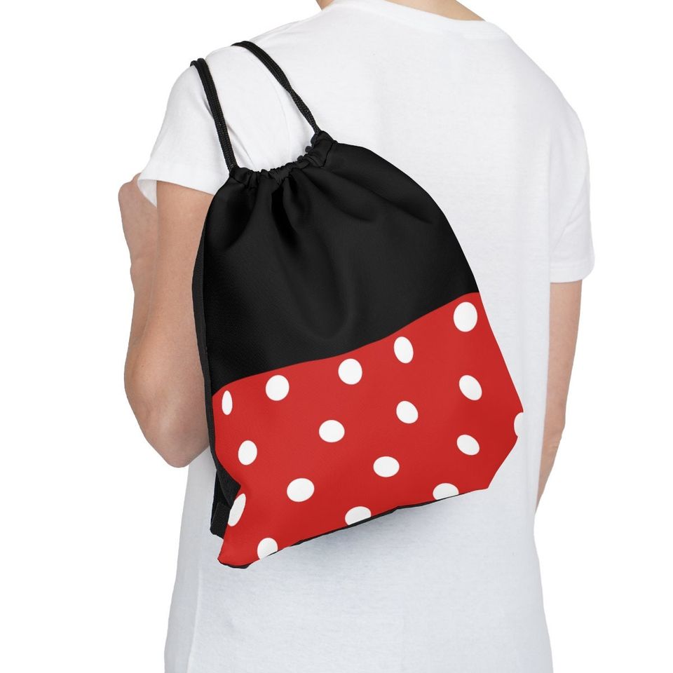 Minnie Mouse Drawstring Bag, Disney Accessory
