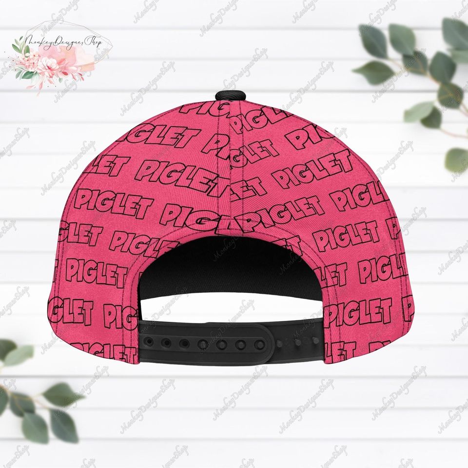 Piglet Cap, Piglet Classic Cap, Piglet Baseball Hat, Disney Pooh Piglet Hat