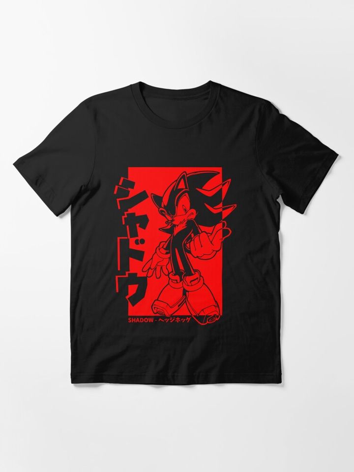 Japanese Shadow The Hedgehog Essential T-Shirt