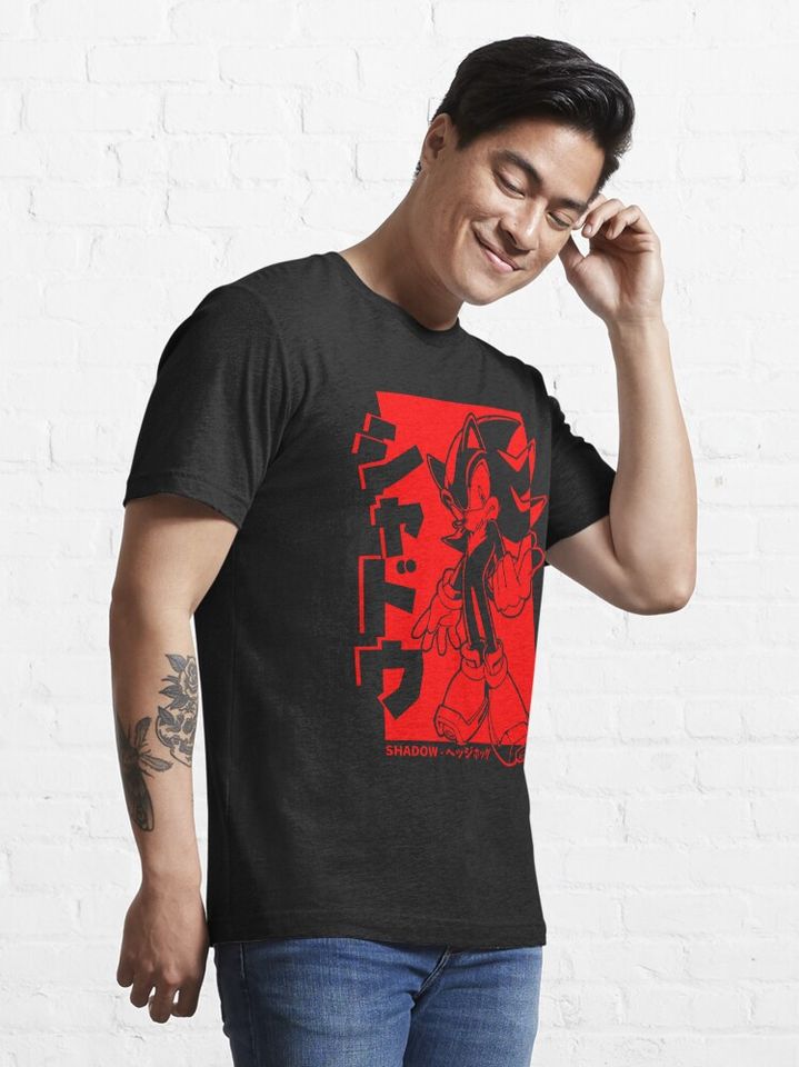 Japanese Shadow The Hedgehog Essential T-Shirt