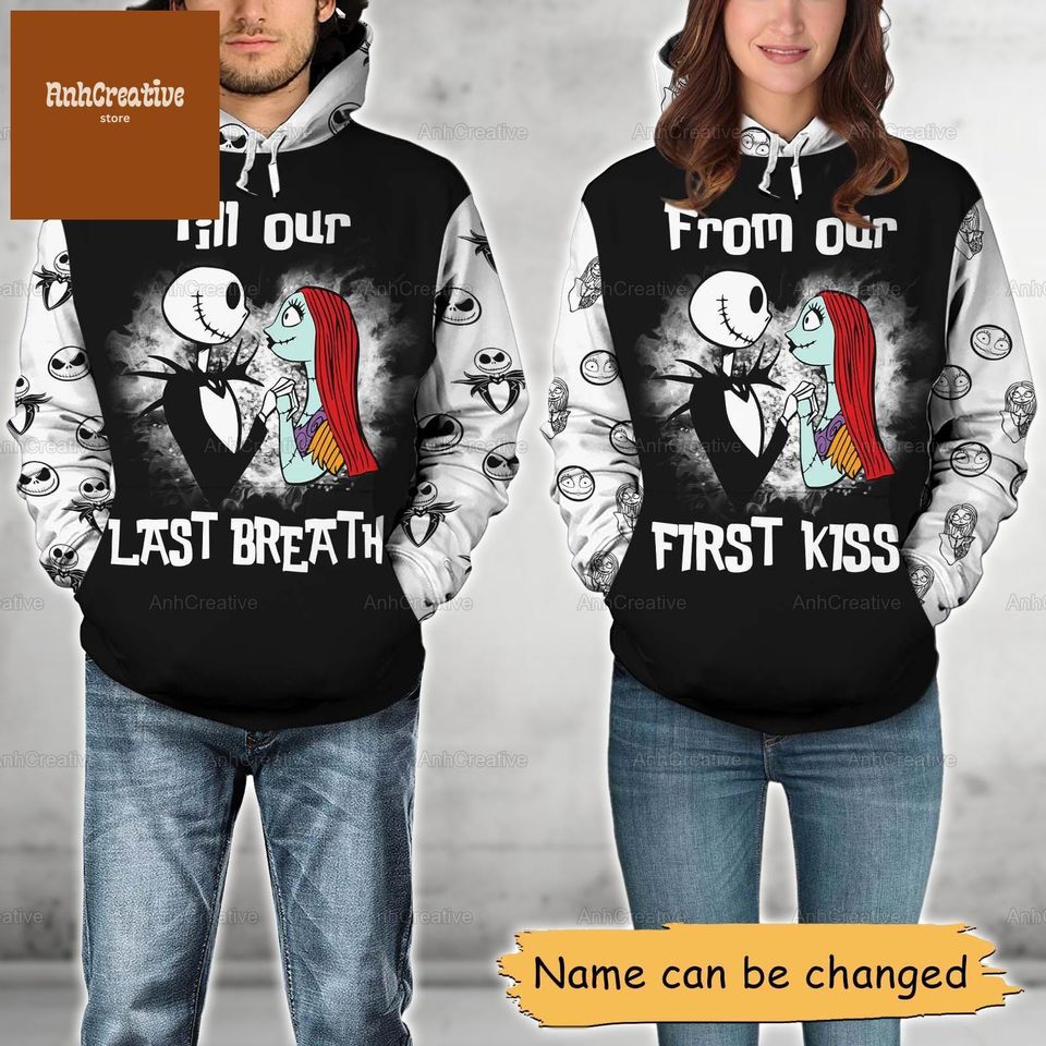 Disney Jack And Sally 3D Hoodie