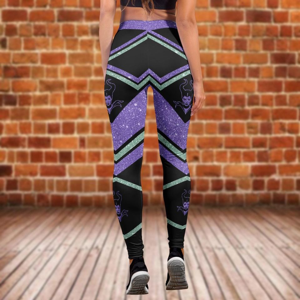 Halloween Maleficent Hoodie Legging, Disney Villains