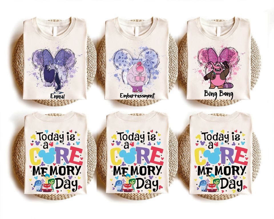 Disney Inside Out Shirt, Today Is A Core Memory Day T-Shirt, Pixar Inside Out