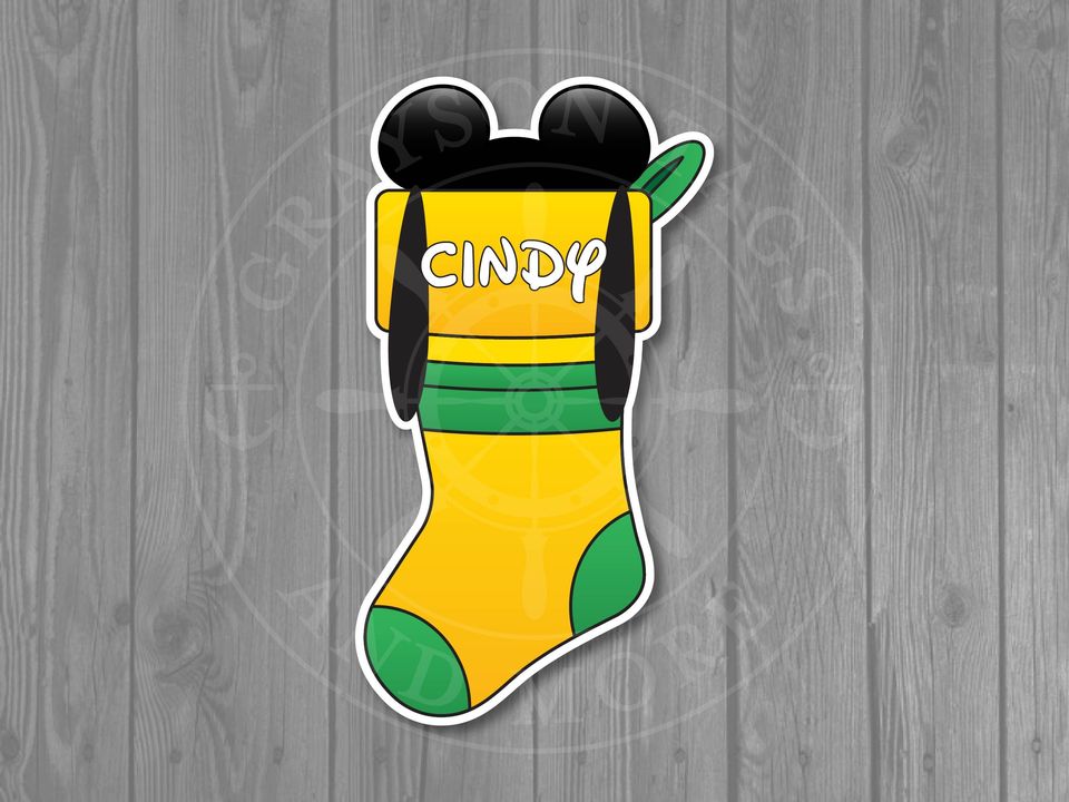 Disney Cruise Christmas Stocking Stateroom Door Magnet