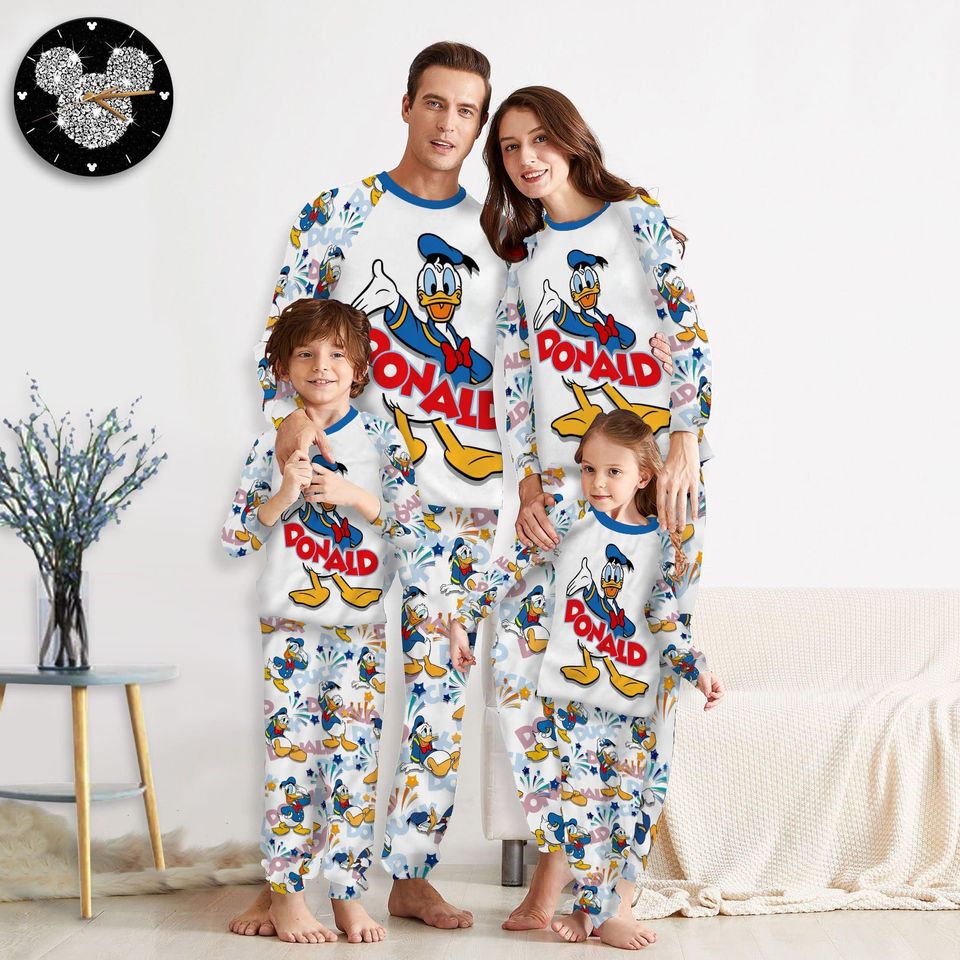 Halloween Donald Duck Pajamas, Disney Donals Epcot Shirt
