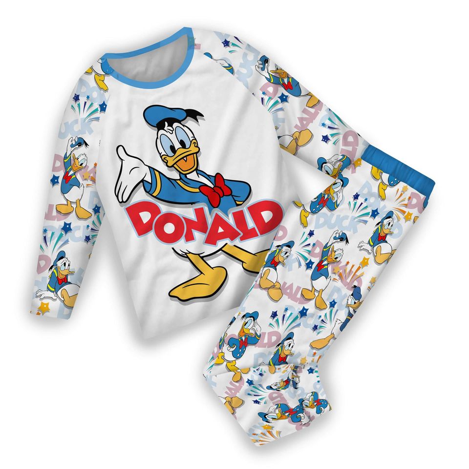 Halloween Donald Duck Pajamas, Disney Donals Epcot Shirt