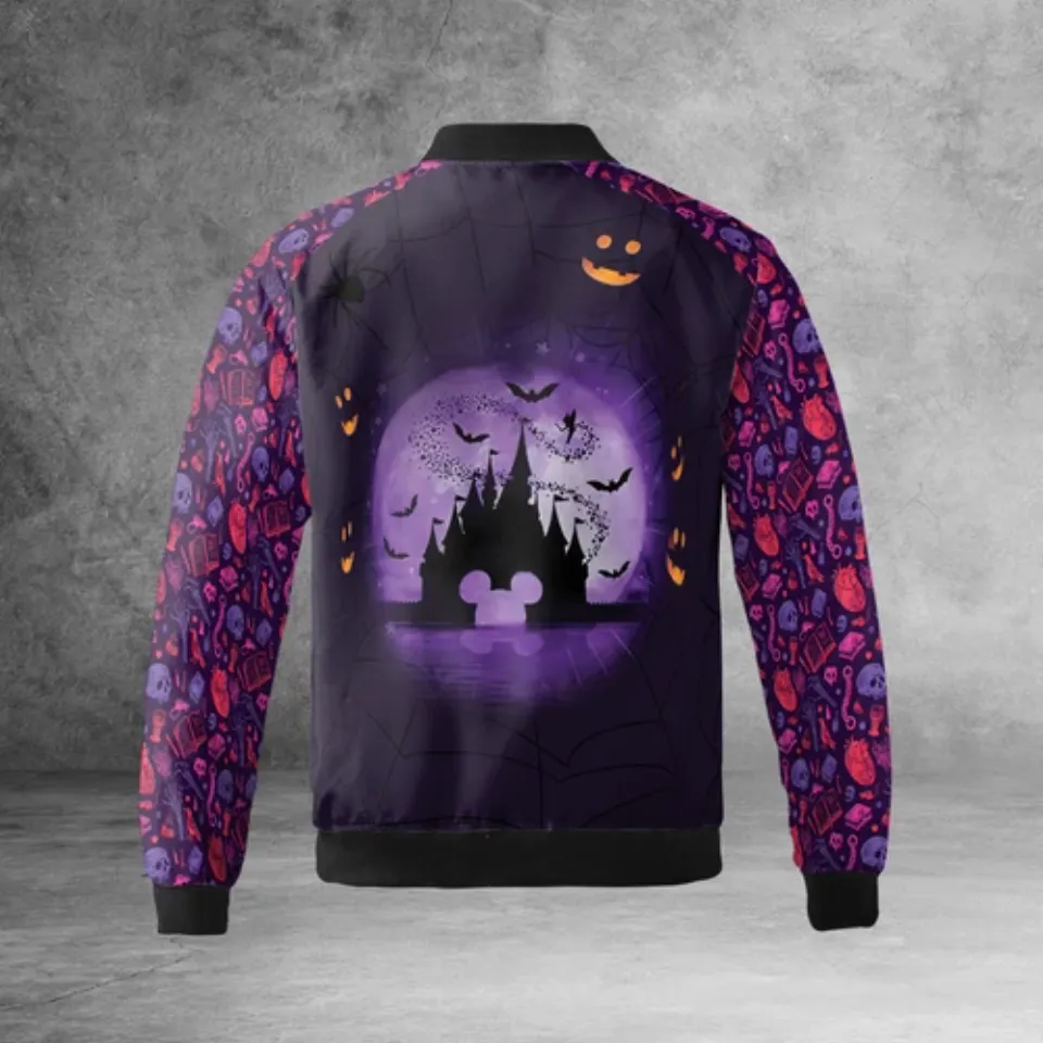 Villain Characters Group Ursula Maleficent Evil Queen Horror Themed Jacket