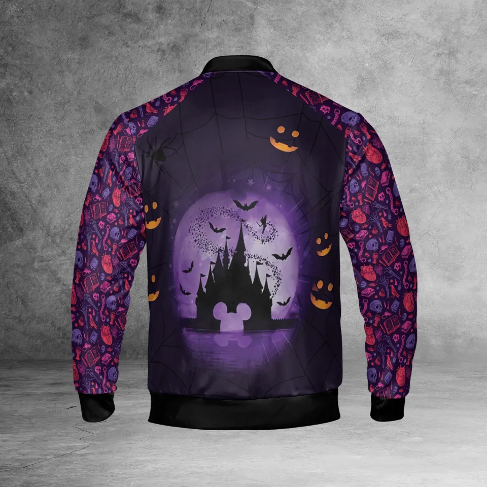 Villain Characters Group Ursula Maleficent Evil Queen Horror Themed Jacket