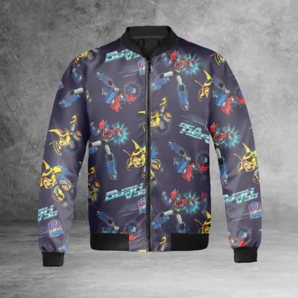 Transformers Bumblebee Optimus Prime Autobot Transformers Characters Jacket