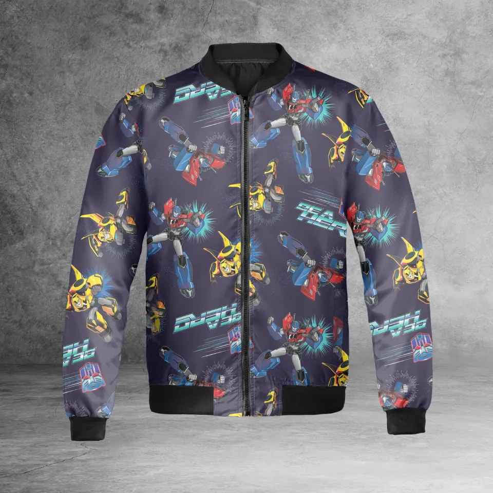 Transformers Bumblebee Optimus Prime Autobot Transformers Characters Jacket
