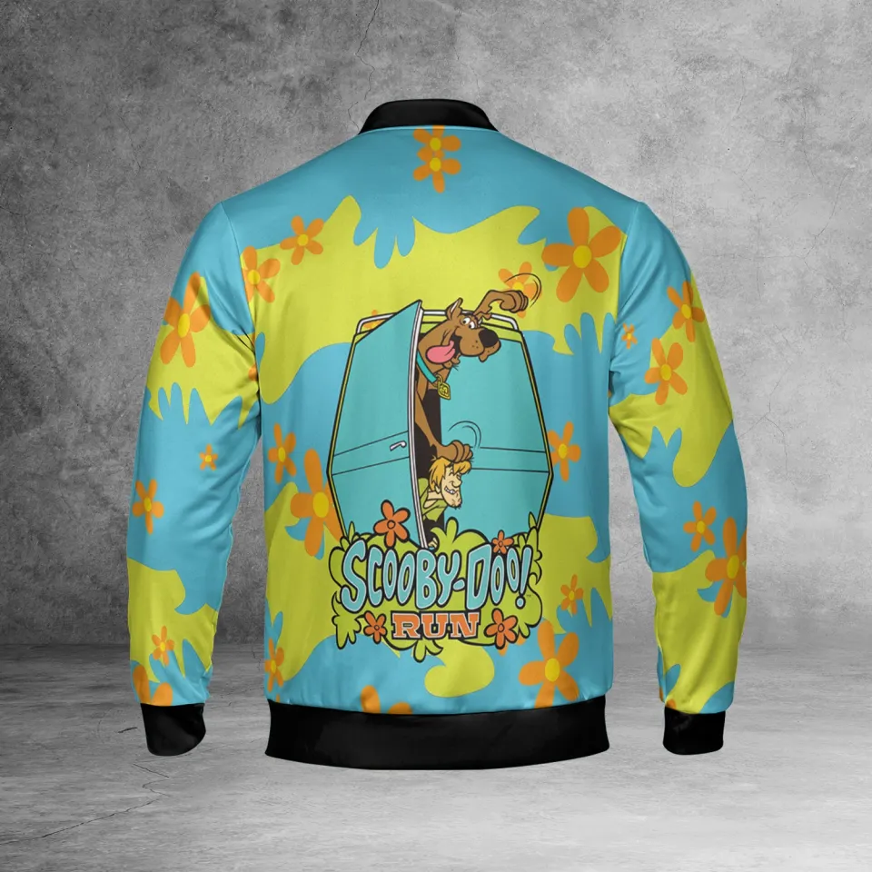 Scooby Doo Run Scooby Doo Friends On Mystery Machine Jacket