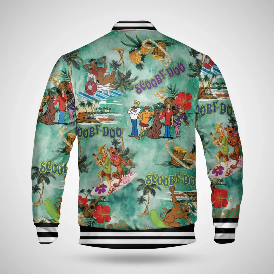 Scooby Doo Friends Surfing Summer Tropical Scooby Doo Lovers Jacket