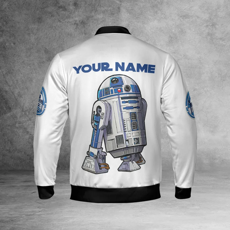 Personalized Star Wars Astromech Droid R2-D2 Gift For Fans Jacket