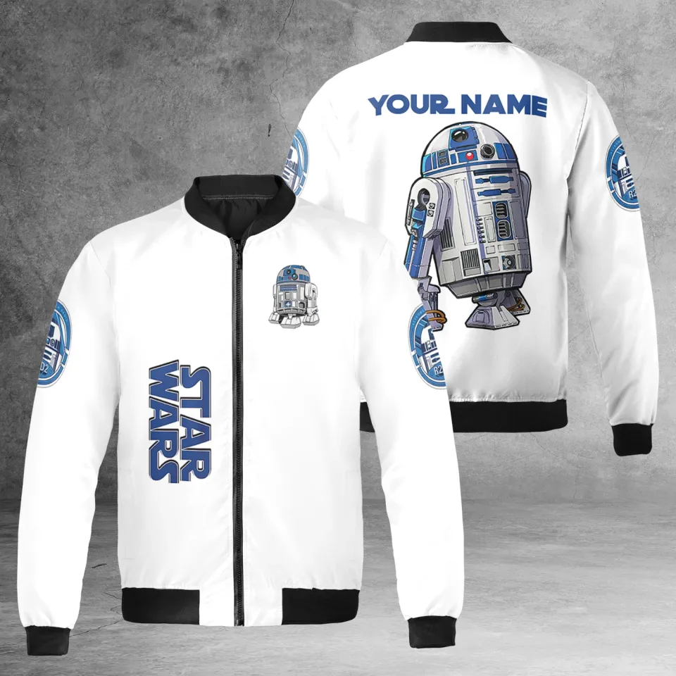 Personalized Star Wars Astromech Droid R2-D2 Gift For Fans Jacket