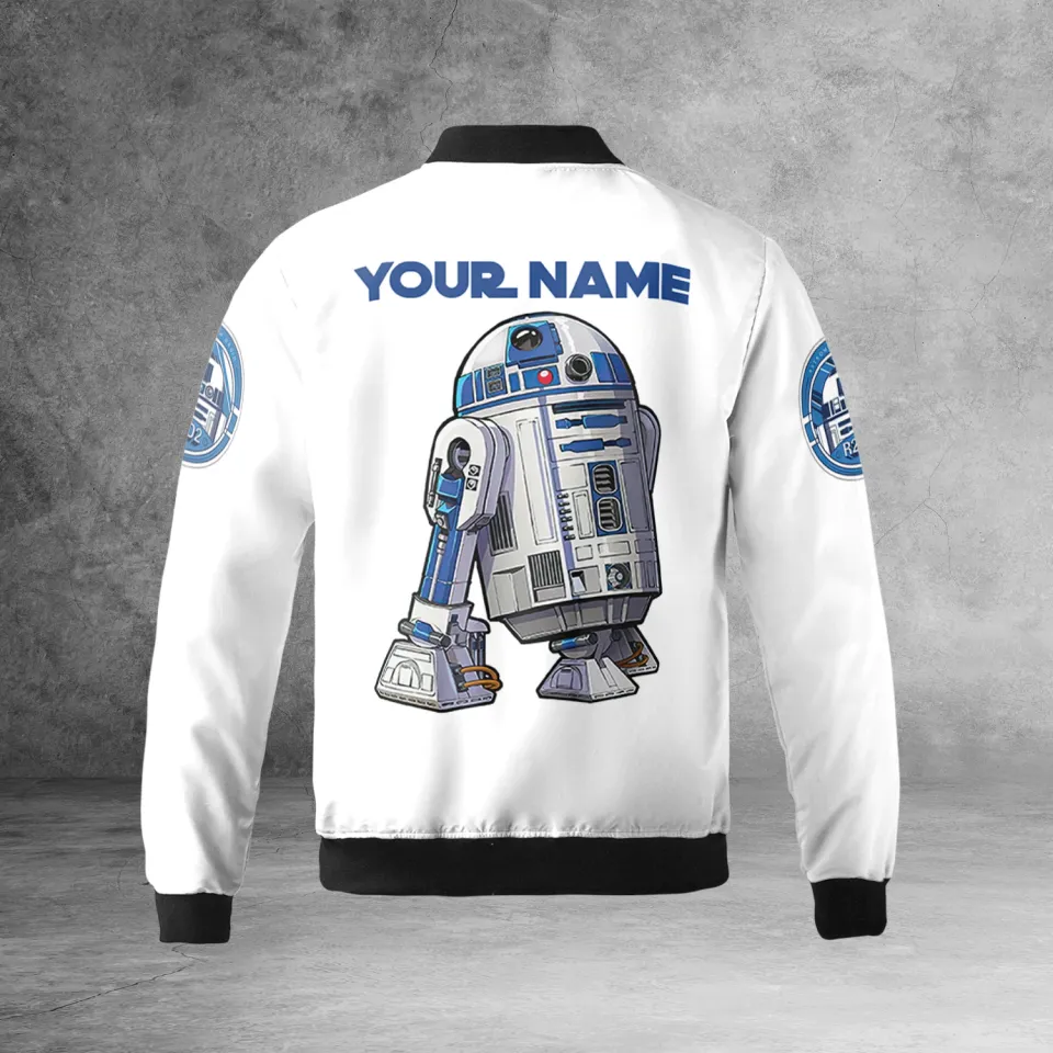 Personalized Star Wars Astromech Droid R2-D2 Gift For Fans Jacket