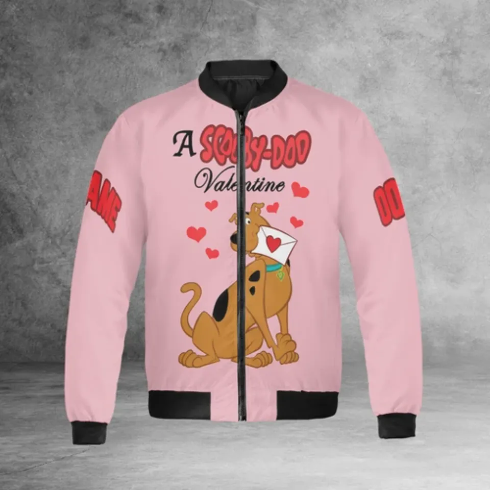 Personalized A Scooby Doo Valentine I'm All Hearts For You Jacket