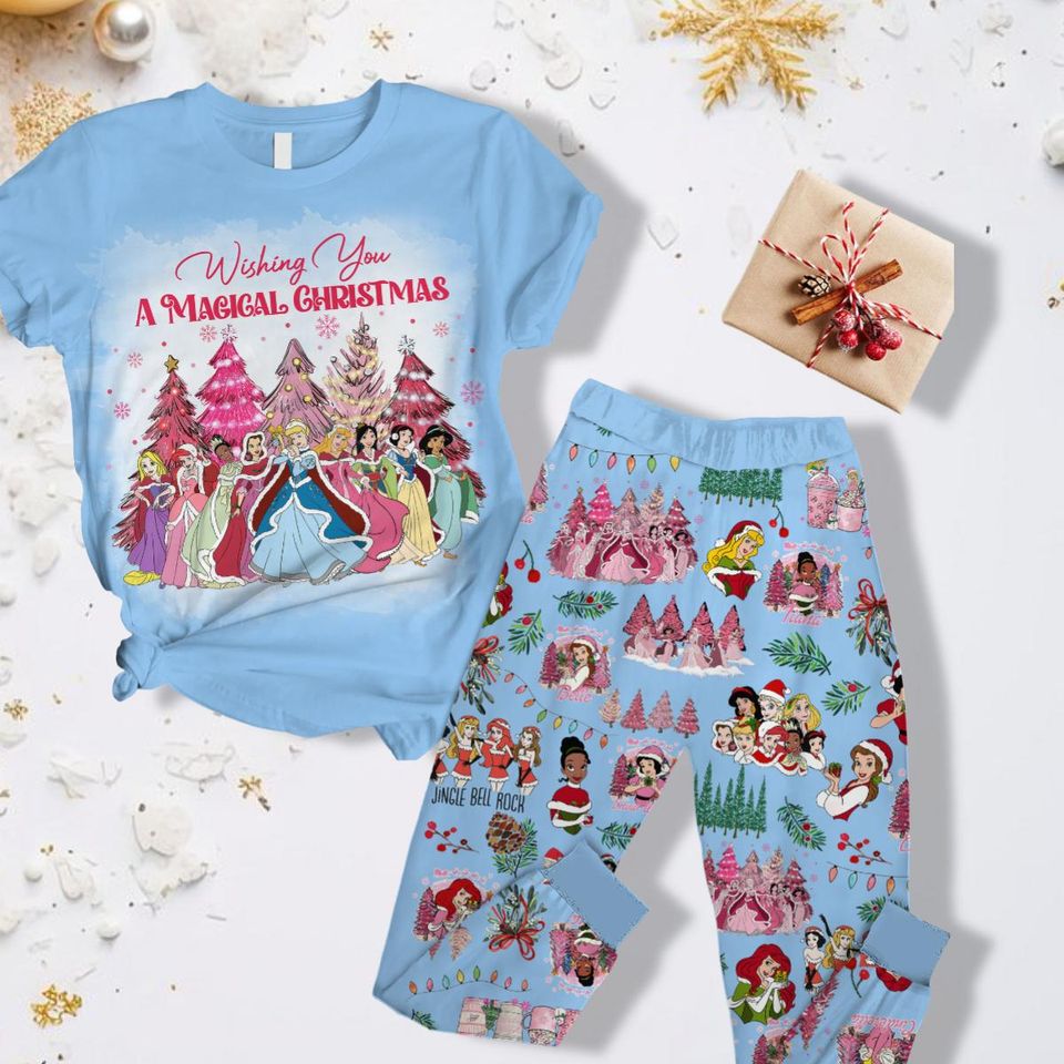 Disney Princess Character Christmas Shirt, Princess
