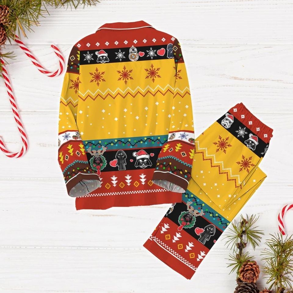 Christmas Star Wars Pajamas Set, Disney Star Wars Pajamas