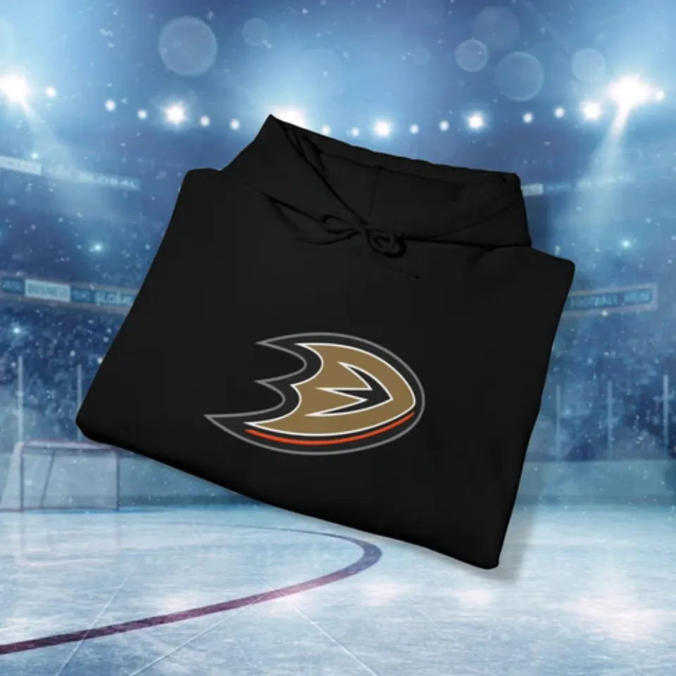 Classic Anaheim Ducks Pullover Hoodie, Ice Hockey Fan Gear