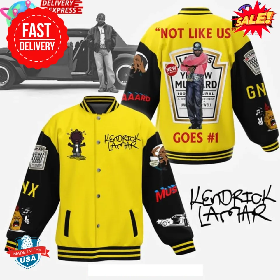 Kendrick Lamar Mustard Special Baseball Jacket