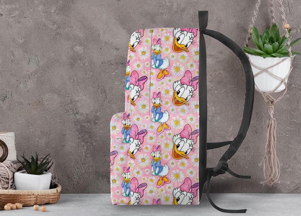 Daisy Duck Backpack, Daisy Duck School Bag, Laptop Backpack