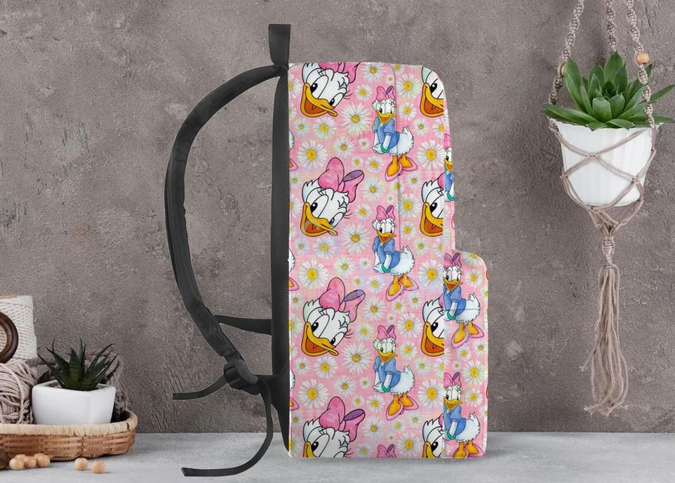 Daisy Duck Backpack, Daisy Duck School Bag, Laptop Backpack