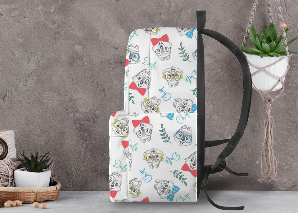 Chip and Dale Backpack, Chip and Dale School Bag, Laptop Backpack, Gift, Backpack