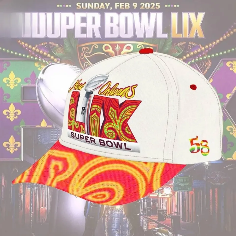 Super Bowl LIX New Orleans 2025 Special Edition Classic Cap