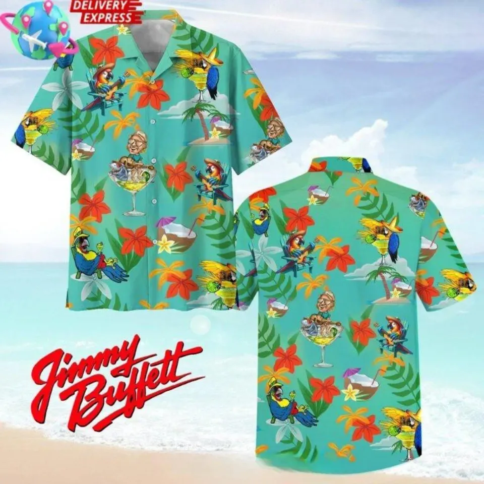 Jimmy Buffett Summertimer Hawaiian Shirt
